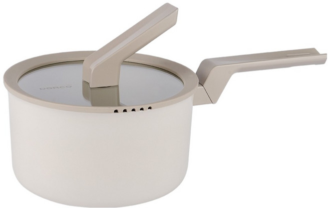 도루코 인덕션 IH 마린 편수냄비, 베이지, 1개, 20cm