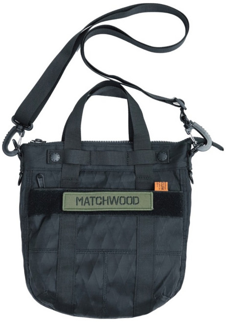 matchwood Cruise Shoulder Bag 半月型肩背包 MHWDSB009BK, 黑色
