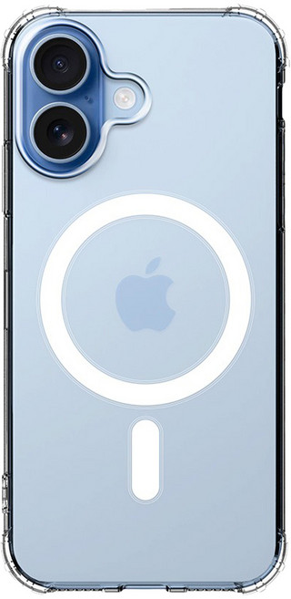 YADI 亞第 Apple iPhone 17 6.3吋 2025 專用 透明磁吸空壓手機保護殼 MSB4-AP-IP17