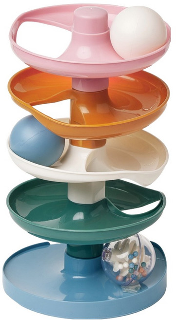 LittleLife 유아용 공굴리기 완구, 혼합색상, 1개