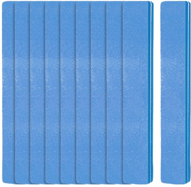 OON 폴리싱 스펀지 파일 버퍼 100/180방 블루, 10개
