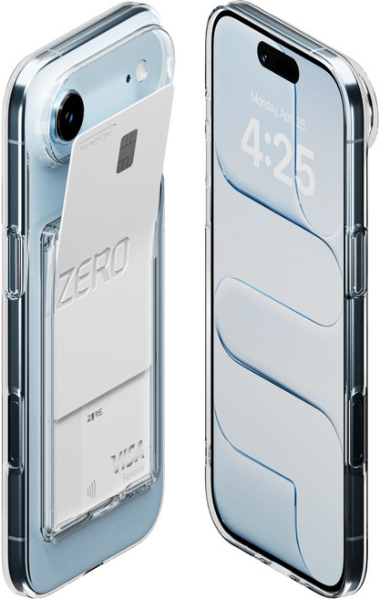 프레임바이 프레임 변색에 강한 에어 PC 소재 일반카드 2장수납 휴대폰 케이스