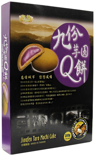 ROYAL FAMILY 皇族 九份芋圓Q餅, 1個, 300g