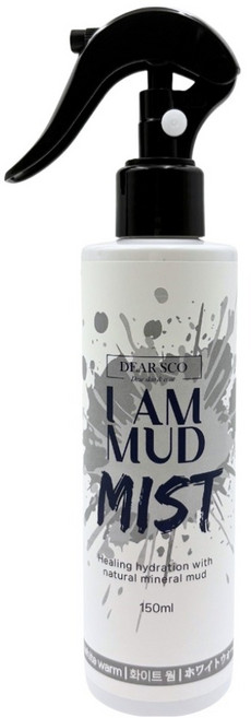 디얼스코 반려동물 아이엠 머드 미스트 화이트웜, 1개, 150ml