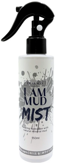 디얼스코 반려동물 아이엠 머드 미스트 화이트웜, 1개, 150ml - 쿠팡
