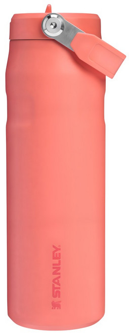 STANLEY 台灣公司貨 輕重力系列 IceFlow Aerolight 摺疊吸管杯, 1個, 炫彩橘, 0.7L