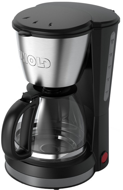 우놀드 대용량 드립 커피메이커 1.5L, UDC-289915, 블랙