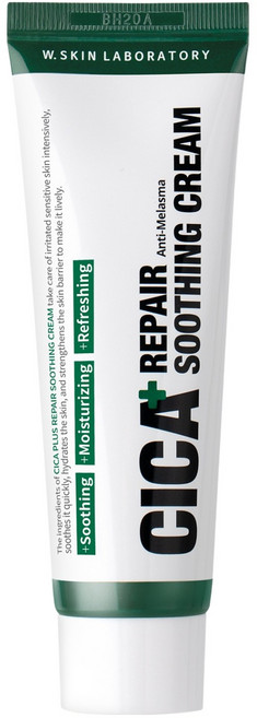 W 피부연구소 시카 플러스 리페어 수딩 크림, 1개, 50ml