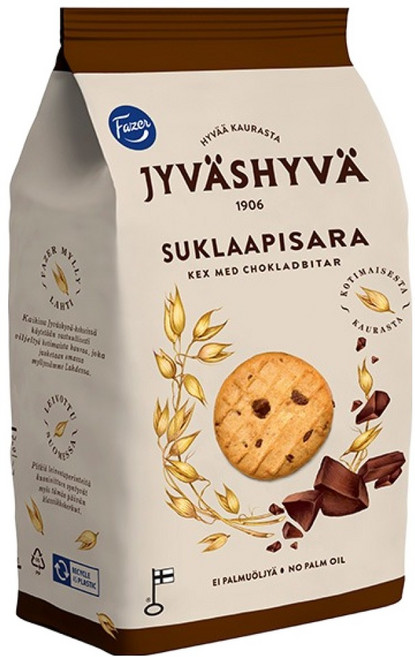 파제르 유바슈바 오트쿠키 초콜릿칩, 1개, 350g