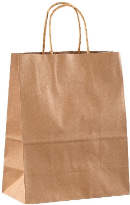 셉티크 크라프트 종이백 무지 쇼핑백 소 15 x 8 x 21 cm, 30개