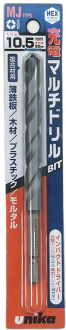 unika MJ BIT 萬用起子鑽頭 UNMJ105 10.5 x 135mm, 1個