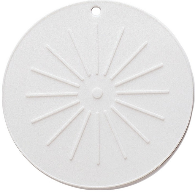 리빙안 실리콘 인덕션 보호 매트 소 20cm, 1개, 화이트