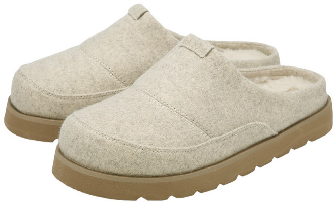 SHOOPEN 男女通用防滑麂皮穆勒鞋 HPCV8FFV06