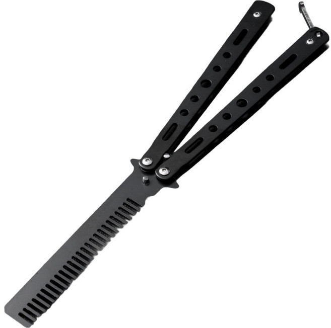 미르홈퍼니 나비칼 발리송 빗리송, 블랙, 1개