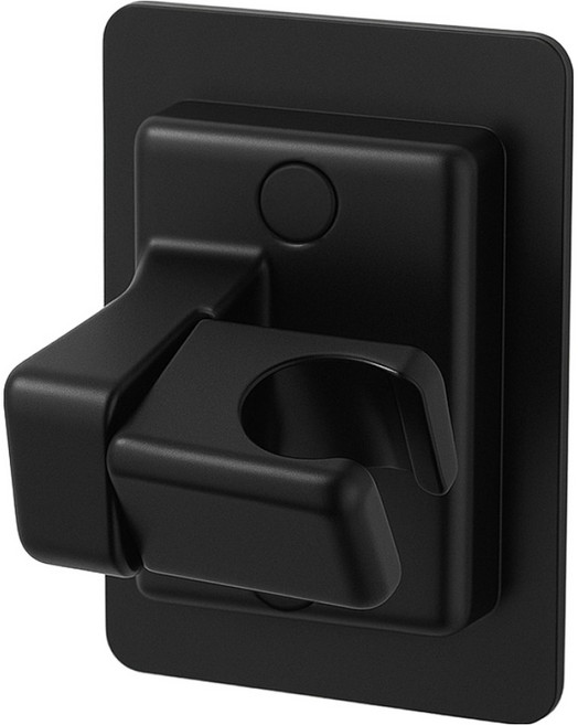 스프렉스 무타공 각도조절 샤워기 거치대, 블랙