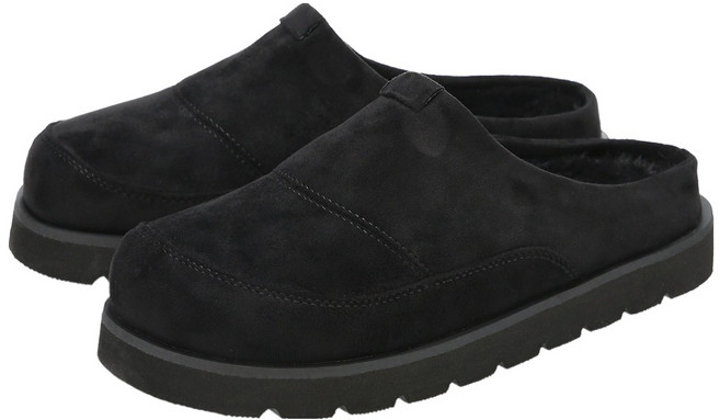 SHOOPEN 男女通用防滑麂皮穆勒鞋 HPCV8FFV06