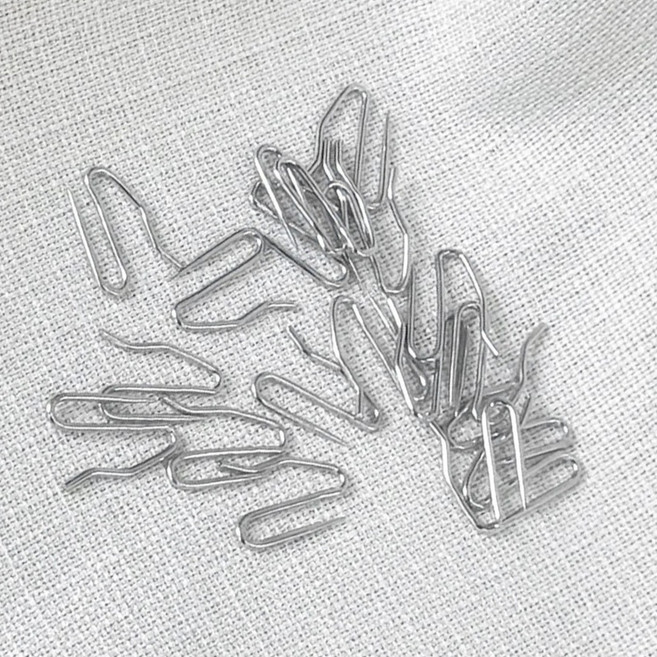 더원홈데코 커튼핀 14 x 26mm, 100개, 메탈