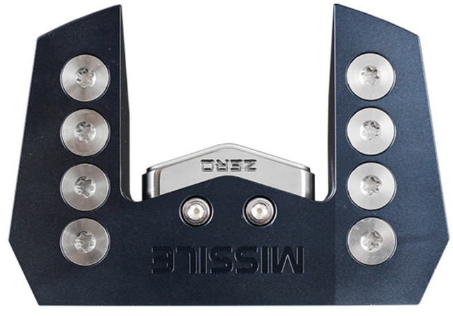 미사일 골프 제로 토크 퍼터 좌타 네이비 86cm, 2도