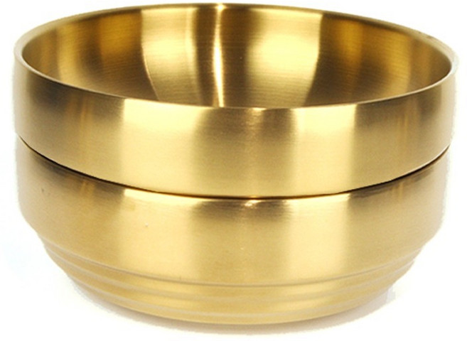 네오트리 티타늄 이중 면기 소 190 x 190 x 70 mm, 골드, 2개