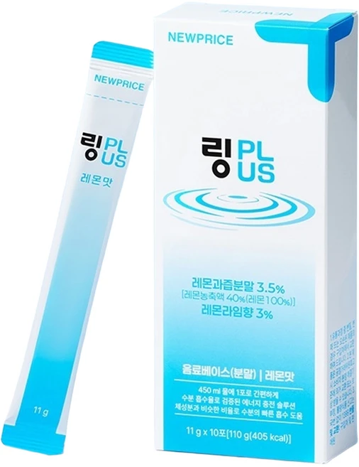 뉴프라이스 링플러스 수분 충전 10p, 110g, 1개 - 쿠팡