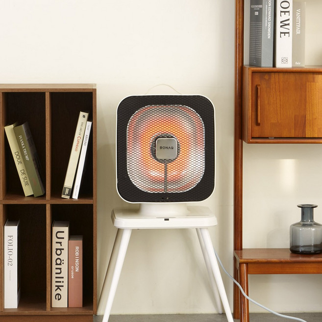 BONAQ 한솔일렉트로닉스 하이라이트 전기히터 1구, BNQ-700HL, 화이트