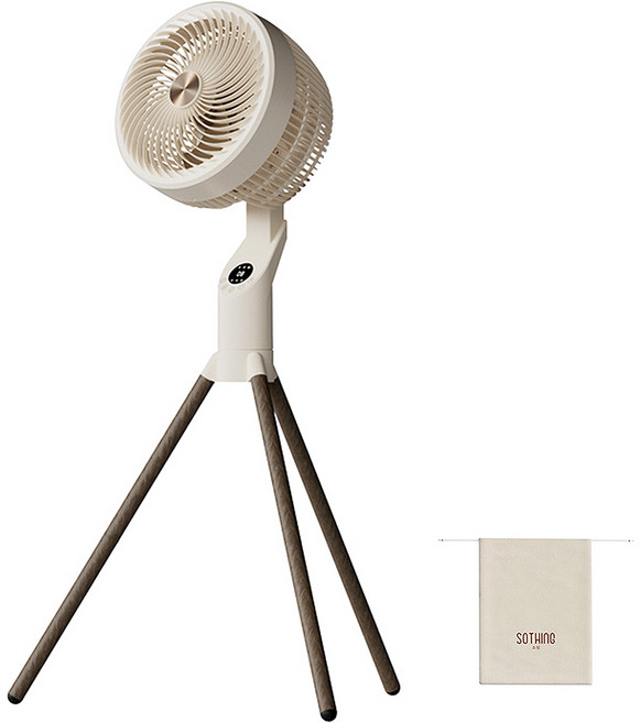 소싱 토네이도 서큘레이터 3D 입체 회전 BLDC 거실 에어컨 공기순환 스탠드선풍기 + 보관파우치 세트