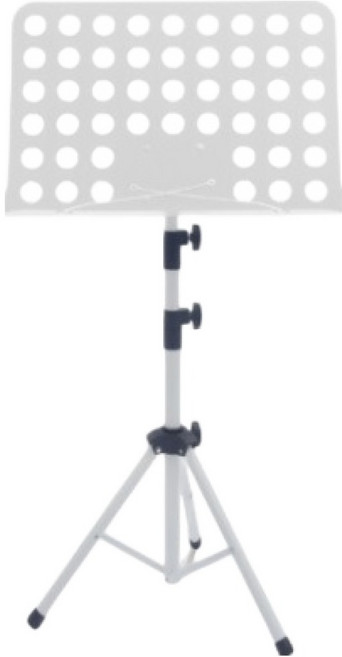 프레토 슬림 판보면대, 화이트, 1개