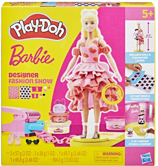플레이도우 해즈브로 바비 디자이너 패션쇼 G1356, 1개, 혼합색상, 1.49kg