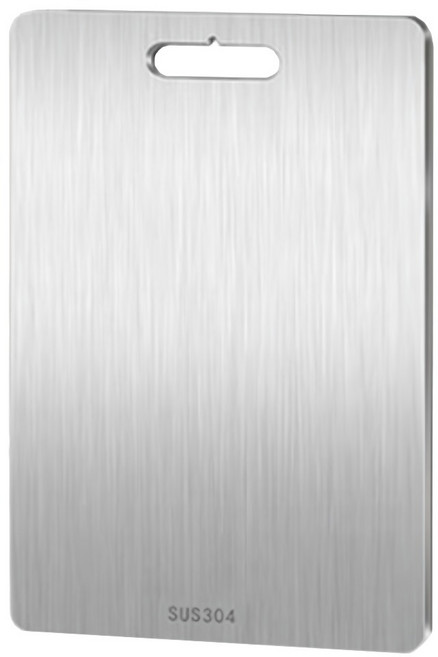 루미엘라 304 스텐 방수 위생 도마, 실버, 1개