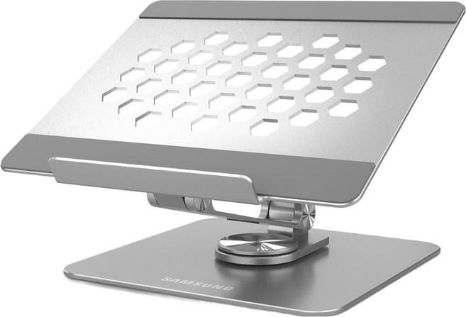 삼성전자 회전형 노트북 태블릿 거치대 ST-N2000G, 실버, 1개