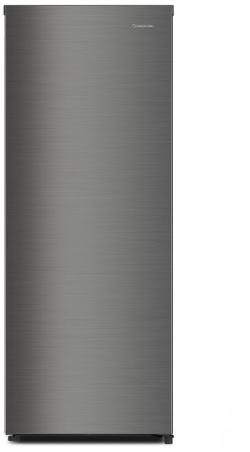 창홍 미니 저소음 173L 1도어 냉장고 방문설치, 메탈 실버, HR173MSL0-D1IO