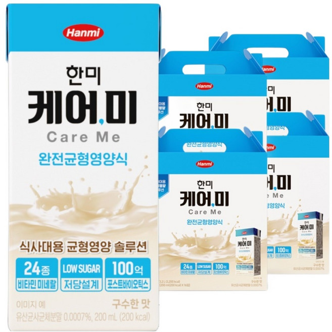 한미사이언스 케어미 완전균형영양식, 200ml, 64개