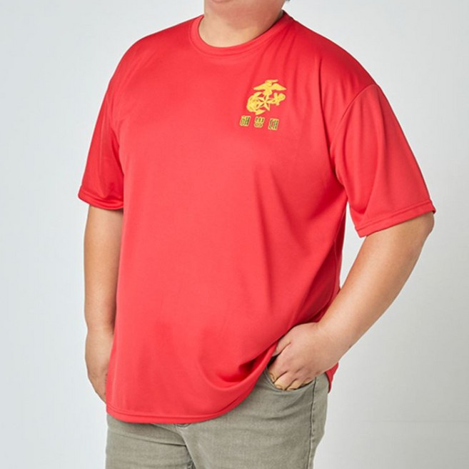 모띠마마 남여공용 국내생산 빅사이즈 클론 로카 해병대 반팔티