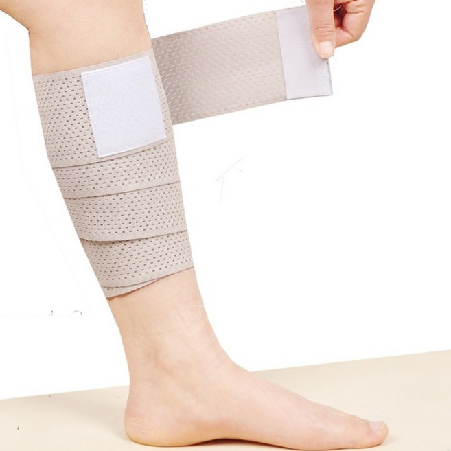 소소하우스 종아리 압박밴드 러닝 스포츠용, 그레이, 2개