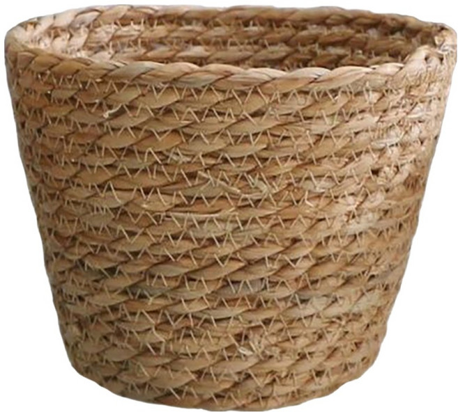 리즈라이프 북유럽 심플 라탄 대나무 바구니, 우드, 1개