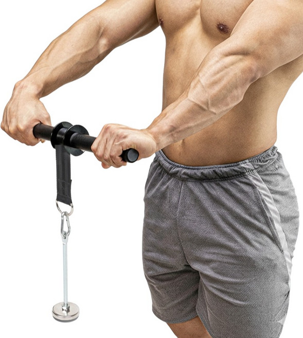 아이언빅 추감기 리스트롤러, 블랙, 1개