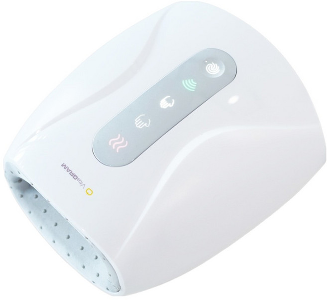 비타그램 공기압 손마사지기, VG-HM0330, 화이트