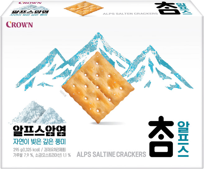 참크래커 참 알프스, 295g, 1개