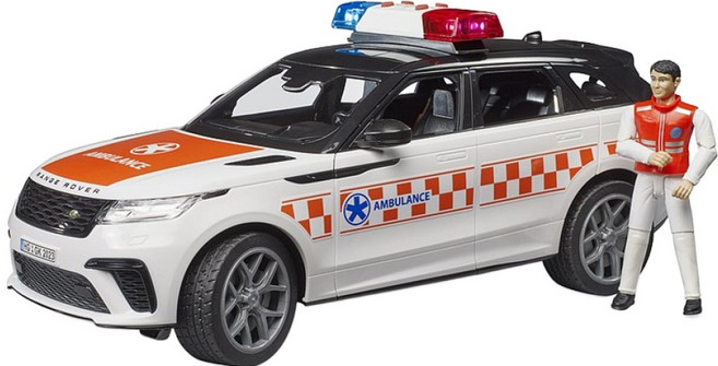 bruder Range Rover Bella救護車 BR02885, 1個, 混合色