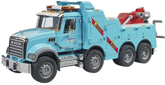 bruder Mack Granite 拖吊卡車 BR02831, 1個, 混合色