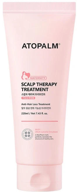아토팜 매터니티케어 스칼프 테라피 트리트먼트, 220ml, 1개 - 쿠팡