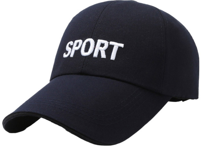 엠브레인 통기성 좋은 스포츠모자, 남색, 1개