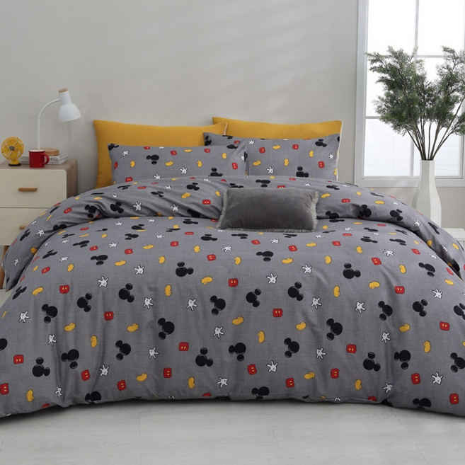 Ishur 伊舒爾 雲絲棉被套床包4件組