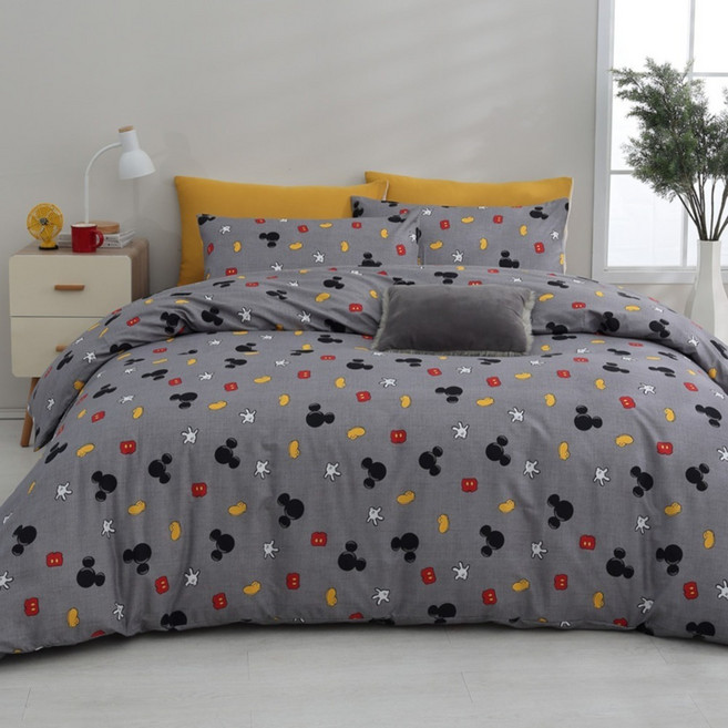 Ishur 伊舒爾 雲絲棉被套床包3件組