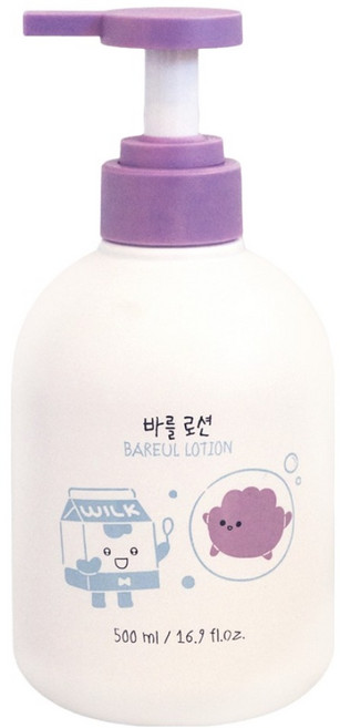 폴레드 유아용 바를 대용량 펌프형 로션, 1개, 500ml