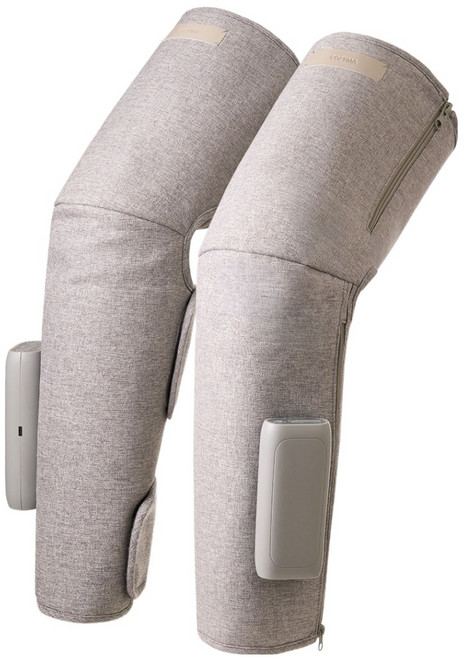 코지마 리에너 맥스 다리 공기압마사지기, 그레이, CML-104WL