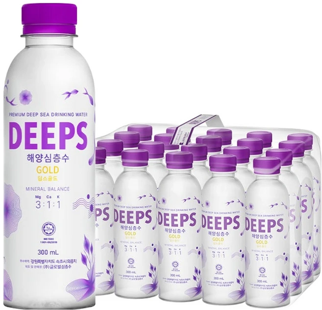 딥스 해양심층수 골드, 300ml, 20개 - 쿠팡