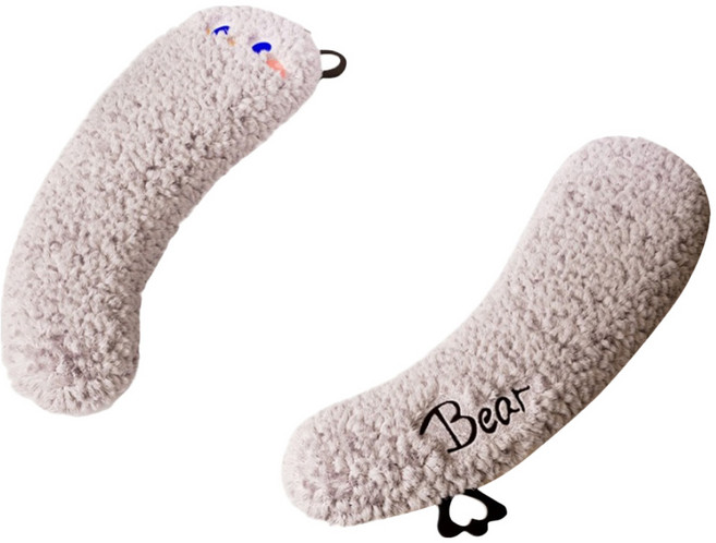 사인포스트 보온 폭신한 변기시트커버, 핑크퍼플, 1개