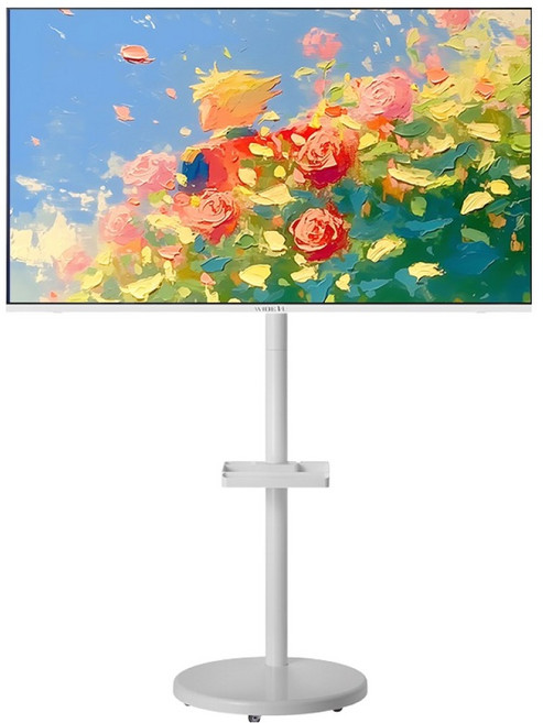 와이드뷰 FHD QLED 화이트에디션 클래식 삼탠바이미 스마트TV, 101cm(40인치), 모니터(GTWV400FHDQ11), 거치대(EKWBYME3822W), 거치대형, 고객직접설치