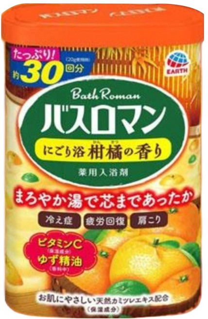 바스로망 리퀴르 입욕제 시트러스, 600g, 1개